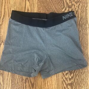 Nike Heather Gray Training Shorts